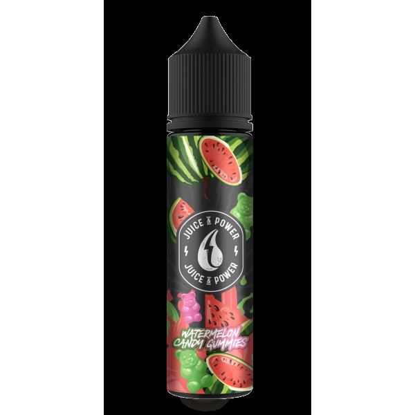 WATERMELON CANDY GUMMIES E LIQUID BY JUICE 'N' POWER 50ML 70VG