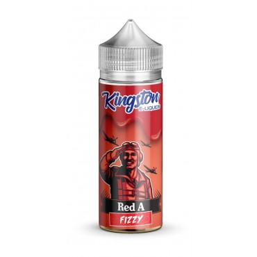 RED A FIZZY E LIQUID KINGSTON ZINGBERRY 100ML 70VG