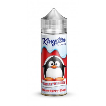 STRAWBERRY SLUSH E LIQUID KINGSTON CHILLY WILLIES 100ML 70VG