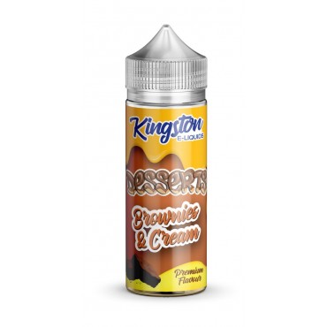 BROWNIES & CREAM E LIQUID KINGSTON DESSERTS 100ML 70VG