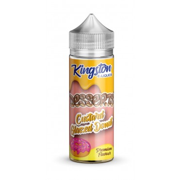 CUSTARD GLAZED DONUT E LIQUID KINGSTON DESSERTS 100ML 70VG