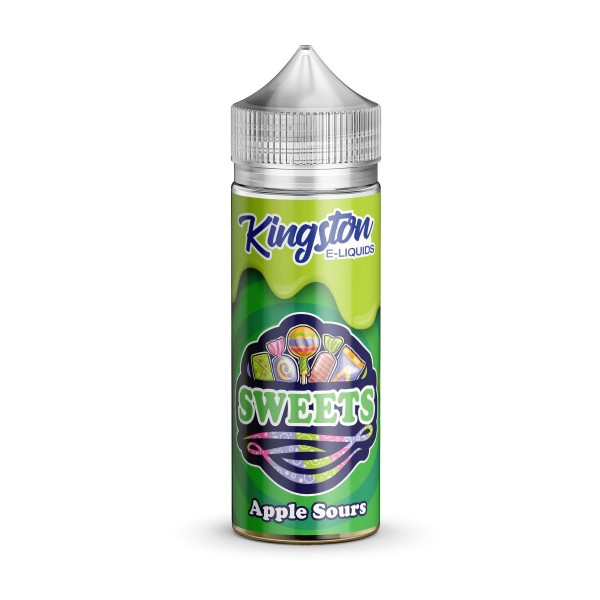 APPLE SOURS E LIQUID KINGSTON SWEETS 100ML 70VG