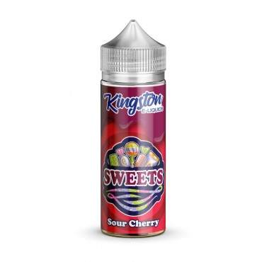 SOUR CHERRY E LIQUID KINGSTON SWEETS 100ML 70VG