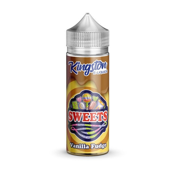 VANILLA FUDGE E LIQUID KINGSTON SWEETS 100ML 70VG