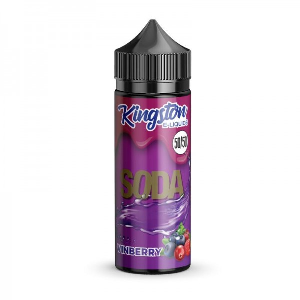 VINEBERRY FIZZ E LIQUID KINGSTON 50/50 SODA 100ML 50VG