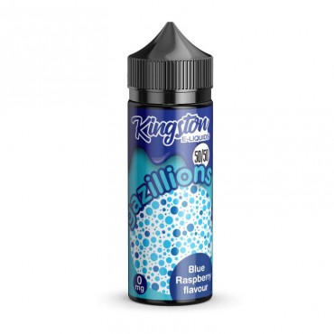 BLUE RASPBERRY E LIQUID KINGSTON 50/50 GAZZILIONS 100ML 50VG