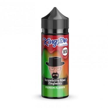 STRAWBERRY KIWI ZINGBERRY E LIQUID KINGSTON 50/50 ZINGBERRY 100ML 50VG