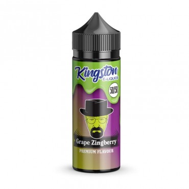 GRAPE ZINGBERRY E LIQUID KINGSTON 50/50 ZINGBERRY 100ML 50VG