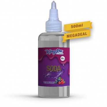 VINEBERRY FIZZ E LIQUID KINGSTON SODA 500ML 70VG