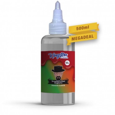 STRAWBERRY KIWI ZINGBERRY E LIQUID KINGSTON ZINGBERRY 500ML 70VG