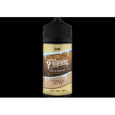 VANILLA LATTE E LIQUID BY FRAPPE 100ML 70VG