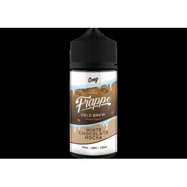 WHITE CHOCOLATE MOCHA E LIQUID BY FRAPPE 100ML 70VG