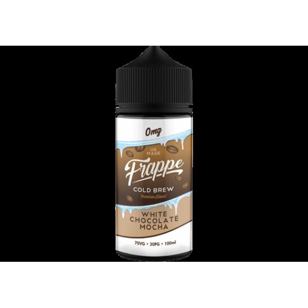 WHITE CHOCOLATE MOCHA E LIQUID BY FRAPPE 100ML 70VG