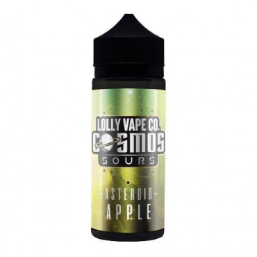 ASTEROID APPLE E LIQUID BY LOLLY VAPE CO - COSMOS SOURS 100ML 80VG
