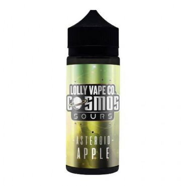 ASTEROID APPLE E LIQUID BY LOLLY VAPE CO - COSMOS SOURS 100ML 80VG