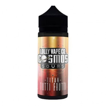 TITAN TUTTI FRUTTI E LIQUID BY LOLLY VAPE CO - COSMOS SOURS 100ML 80VG