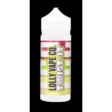 TWIST IT ON ICE E LIQUID BY LOLLY VAPE CO 100ML 80VG