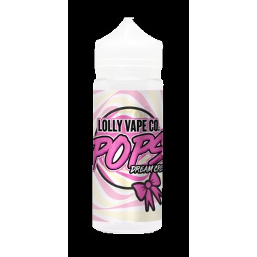 DREAM CREAM E LIQUID BY LOLLY VAPE CO - POPS 100ML 80VG