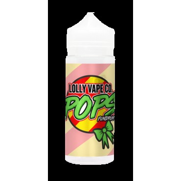 FUN DRUM E LIQUID BY LOLLY VAPE CO - POPS 100ML 80VG