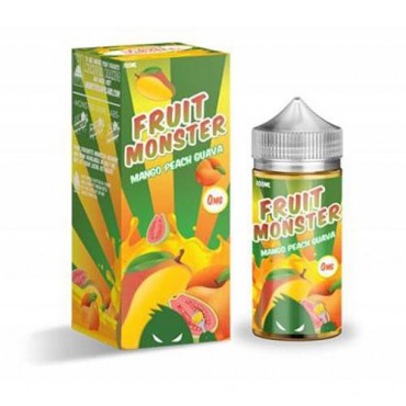 MANGO PEACH GUAVA E LIQUID BY  FRUIT MONSTER 100ML 75VG