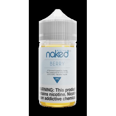 BERRY (FORMERLY VERY COOL) E LIQUID BY NAKED 100 - MENTHOL 50ML 70VG