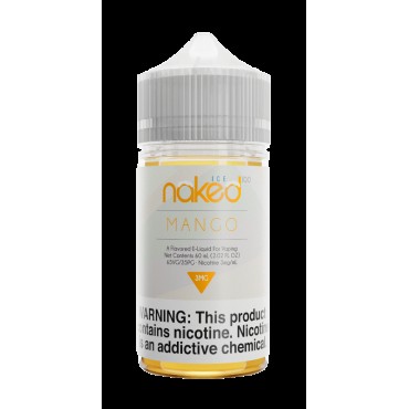 MANGO ICE (FORMERLY AMAZING MANGO ICE) E LIQUID BY NAKED 100 - ICE 50ML 70VG