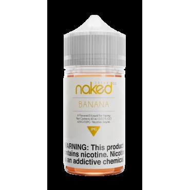 BANANA (FORMERLY GO NANAS) E LIQUID BY NAKED 100 - CREAM 50ML 70VG