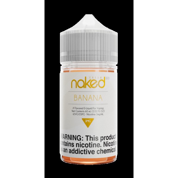 BANANA (FORMERLY GO NANAS) E LIQUID BY NAKED 100 - CREAM 50ML 70VG