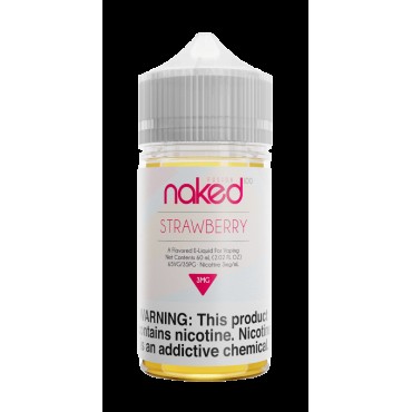 SWEET STRAWBERRY (FORMERLY TRIPLE STRAWBERRY) E LIQUID BY NAKED 100 - FUSION 50ML 70VG