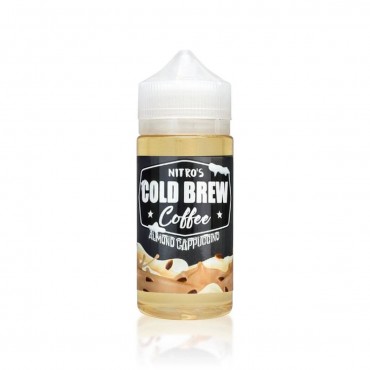 ALMOND CAPPUCCINO E LIQUID BY NITROS COLD BREW COFFEE 100ML 70VG