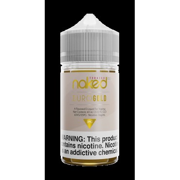 EURO GOLD E LIQUID BY NAKED 100 - TOBACCO 50ML 70VG