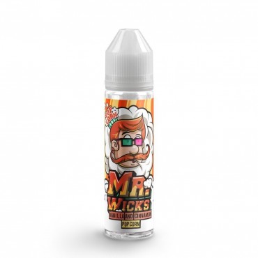 VANILLA AND CINNAMON POPCORN E LIQUID BY MR WICKS 50ML 70VG