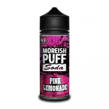 PINK LEMONADE E LIQUID BY MOREISH PUFF - SODA 100ML 70VG