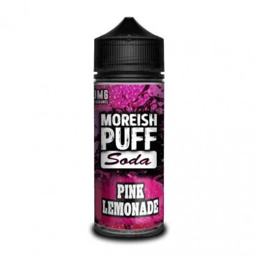 PINK LEMONADE E LIQUID BY MOREISH PUFF - SODA 100ML 70VG