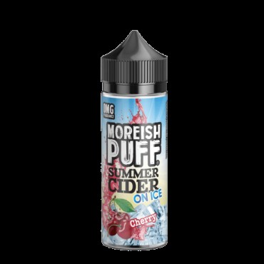 CHERRY E LIQUID BY MOREISH PUFF - SUMMER CIDER ON ICE 100ML 70VG