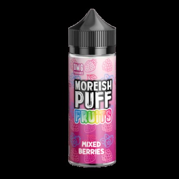 MIXED BERRIES E LIQUID BY MOREISH PUFF - FRUITS 100ML 70VG