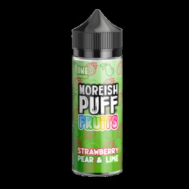 STRAWBERRY PEAR & LIME E LIQUID BY MOREISH PUFF - FRUITS 100ML 70VG