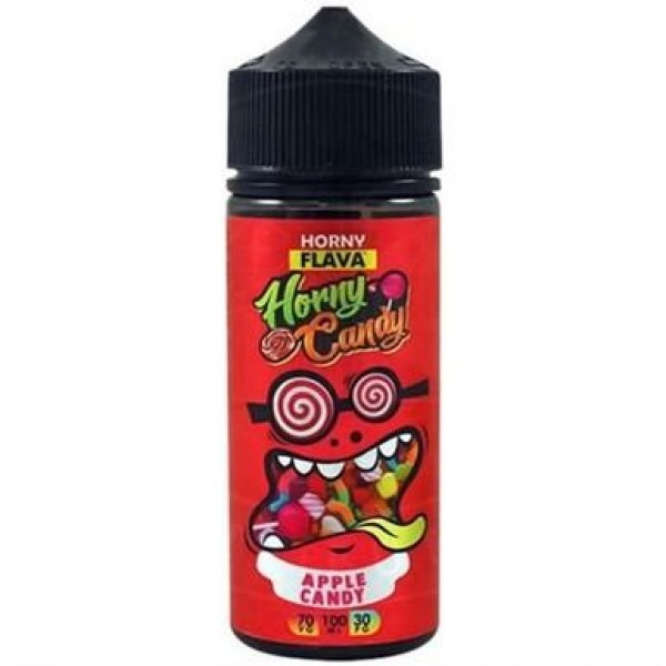 APPLE CANDY E LIQUID BY HORNY FLAVA 100ML 70VG