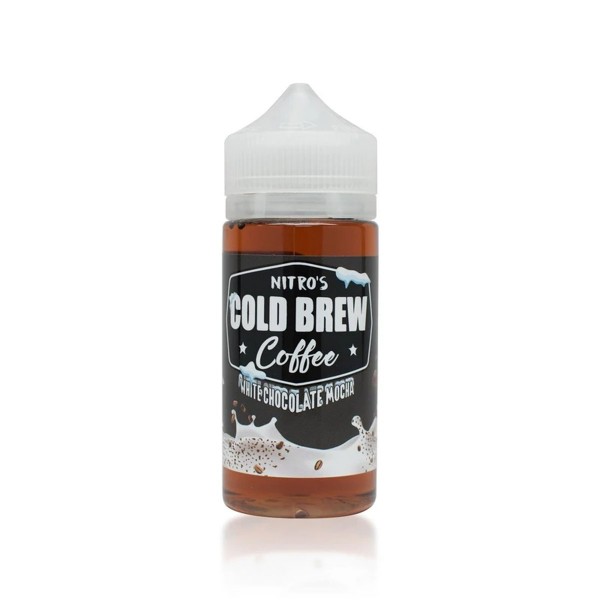 WHITE CHOCOLATE MOCHA E LIQUID BY NITROS COLD BREW COFFEE 100ML 70VG