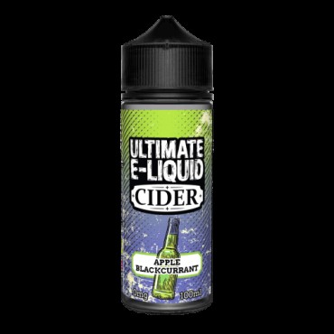 APPLE BLACKCURRANT E LIQUID BY ULTIMATE E-LIQUID - CIDER 100ML 70VG