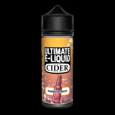 PASSIONFRUIT E LIQUID BY ULTIMATE E-LIQUID - CIDER 100ML 70VG