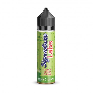 APPLE CRUMBLE E LIQUID BY SIGNATURE LABS 50ML 80VG