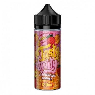 STRAWBERRY ORANGE E LIQUID BY TASTY FRUITY 100ML 70VG