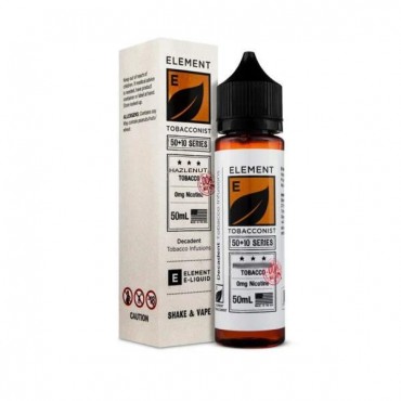 HAZLENUT TOBACCO BY ELEMENT 50ML 80VG