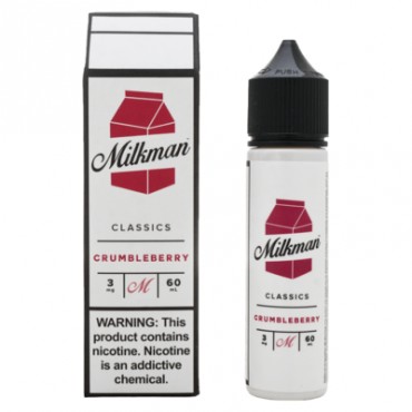 CRUMBLEBERRY E LIQUID BY THE MILKMAN - CLASSICS 50ML 65VG