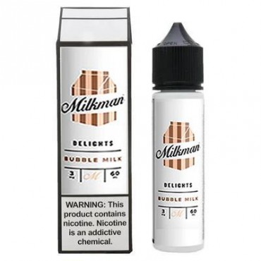 BUBBLE MILK E LIQUID BY THE MILKMAN - DELIGHTS  50ML 65VG