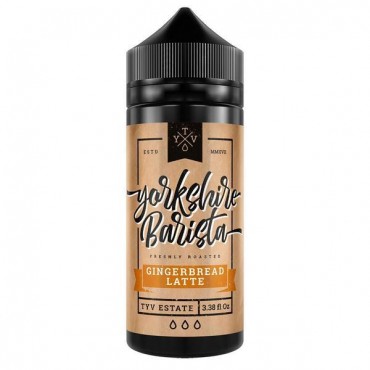 GINGERBEARD LATTE E LIQUID BY YORKSHIRE BARISTA 100ML 70VG