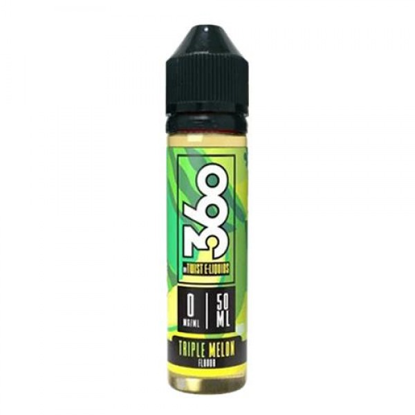 TRIPLE MELON E LIQUID BY 360  TWIST E LIQUID 50ML 70VG