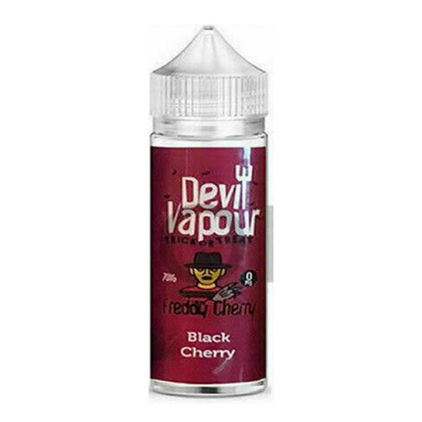 BLACK CHERRY E LIQUID BY DEVIL VAPOUR 50ML 70VG