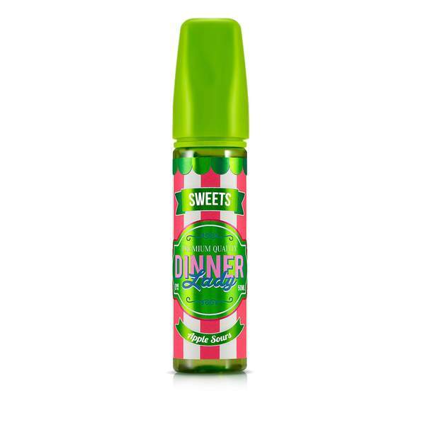 APPLE SOURS E LIQUID BY DINNER LADY - SWEETS 50ML 70VG